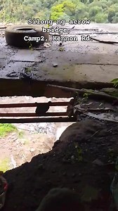 Ito na po ang status ng silong ng acrow/temporary bridge sa Camp2, Kennon Rd. Pass w/ caution. Sana huwag magpumilit dumaan yung mga more than 5 tons na mga sasakyan for safety. Video sent by Injin Pio , #kennonroad #baguiocity #Benguet #cordillera | Nover Basquial