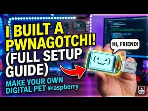 I Built a Pwnagotchi on Raspberry Pi Zero (Full Setup Guide)| Build your own digital pet #raspberry