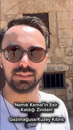 The dungeon where Namık Kemal was imprisoned!