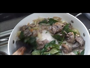 Chicken stew w/ coconut milk/ Halang-Halang tutorial