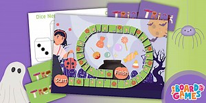 Halloween Trick or Treat Board Game