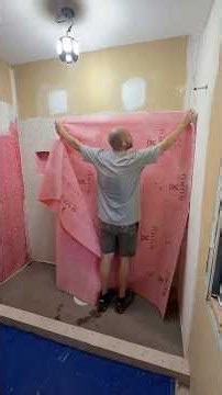 Water proofing Shower Walls