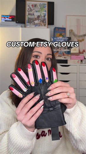 Custom Etsy Gloves from LFKDesign