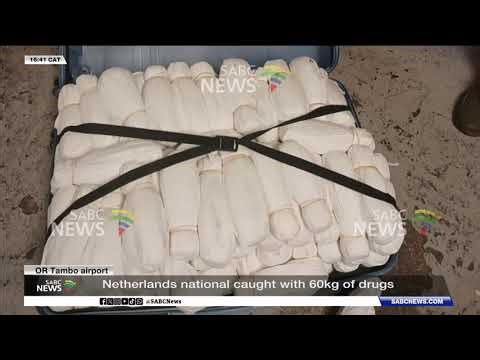 Netherlands national caught with 60kg of drugs at ORTIA