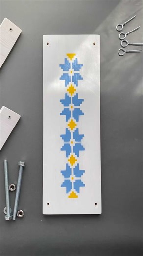 Loom for Bead weaving 🇺🇦 Author: @virra_ornament ⭐️ #handmade #beads #miyuki #beadloom #beadwork #bracelet #etsy #relax #inspiration #beadloomweaving | MariVirra Handmade