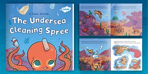 The Undersea Cleaning Spree eBook (Ocean Plastics Story)