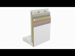 CMS50R - Wallclad Insulated Render Cladding System