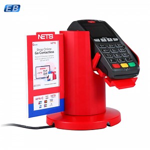 [Hot Item] PS-30 Mobile POS Terminal Stand Anti-theft Adjustable POS Swivel Credit Card Display Stand for Cash Register System