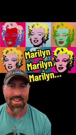 Marilyn Monroe Statue and Andy Warhol Satirical Entertainment