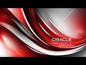 Installing Oracle Form 14c Part 4 Installing WebUtil