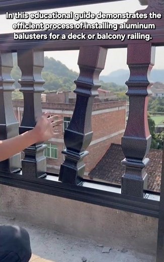 DIY Aluminum Railing & Baluster Installation Tutorial