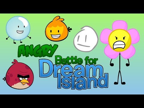 Angry Battle for Dream Island (Angry Birds meets BFDI)