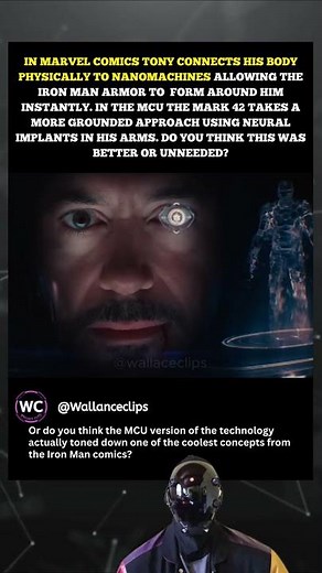 Iron Man Nanotech Explained Comics vs MCU Mark 42 Armor | Tony Stark Marvel Technology Debate