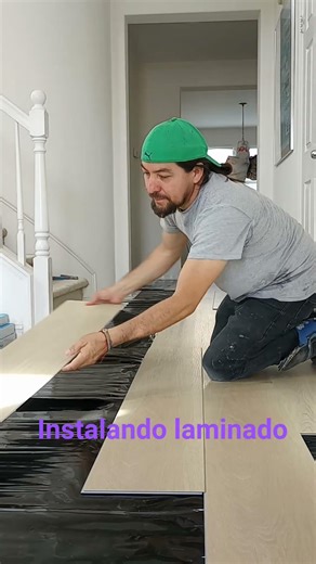 cómo instalar laminado con el bloque