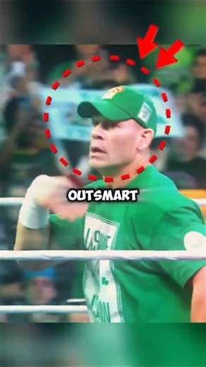 John Cena Outsmarted Dominik Mysterio 😏🔥 #johncena #wwe #shorts
