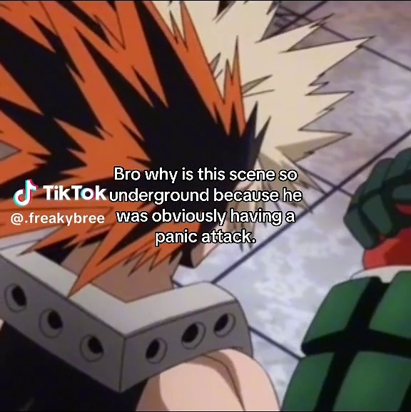 Katsuki Bakugo's Panic Attack in My Hero Academia