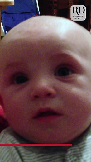 No one is safe from dad's pranks! 👶🤣