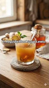 The Remarkable Health Benefits of Ginger Juice with Honey #naturalhealth
