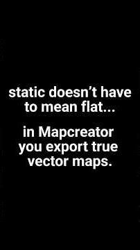 Export globe maps as true vectors