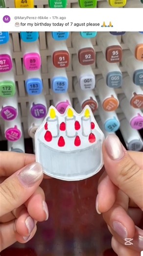 Yayy it's my Subscriber's birthday 🎂 #art #diy #sticker #stickerly #stickermaker #birthday
