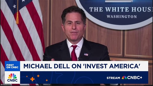 Dell Technologies Co-Founder Michael Dell talks $6.25 billion donation to Invest America