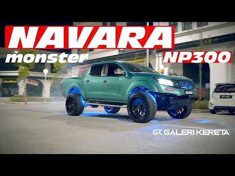 Monster Navara NP300 Modified | 22 inch 220HP