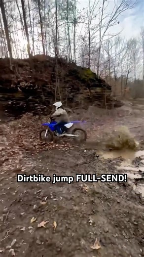 YAMAHA YZ250 FULL SEND! 🚀 Massive Hill Jump #YZ250 #FullSend