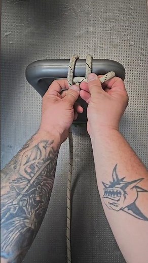 The strongest knot for securing heavy loads!
