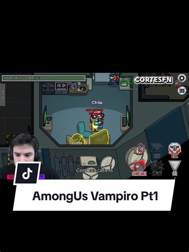 Felipe Neto joga AmongUs modo Vampiro parte 1. #amongus #felipeneto #viral #fyp #netolab
