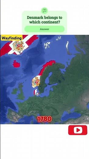 The Map of Denmark | #denmark #map #history