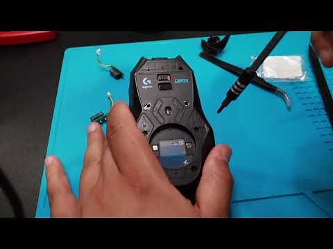 Logitech G903 Button Switch Replacement