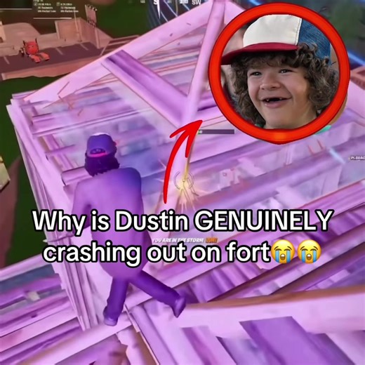 Dustin playing Fortnite to pass time waiting for the last episode to come out #dustinhenderson #strangerthings #fyp #meme #funny @Stranger Things