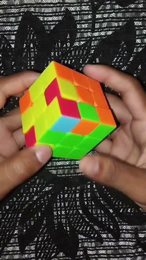 2nd Layer Solve in 1 Minute Rubik's Cube Easy Trick #shots