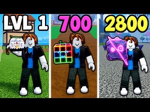 Noob To MAX With Every New Fruit In Blox Fruits
