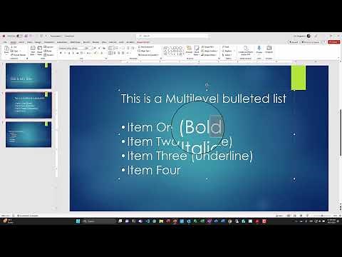 Level 1 PowerPoint Basics Office 2021