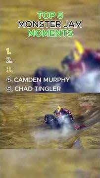 TOP 5 MONSTER JAM MOMENTS #monsterjam #crazy #funny #shorts #shortsfeed