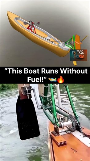 “This Boat Runs Without Fuel!” 🚤🔥 #shorts #viral #technology #automobile #foryou