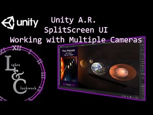 Unity UI Basics - AR Split Screen with multiple Cameras
