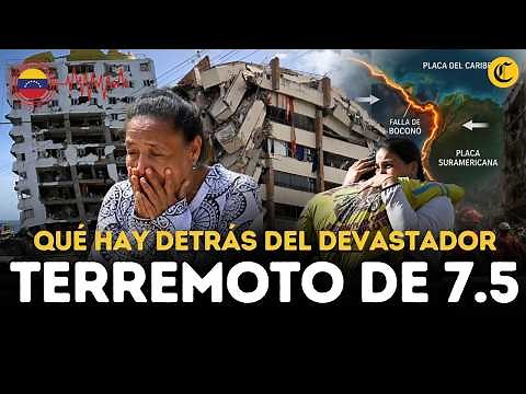 Earthquake in Venezuela: Why did the quakes destroy the country in 39 seconds? | El Comercio