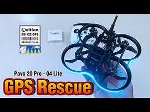 BetaFPV Pavo 20 Pro with GPS (Beitian GPS Module BE-122)How to install Gps on Pavo20 Pro#betafpv