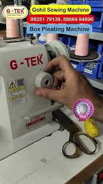 Box Pleating Machine, Award Batch Making Machine #folder #garments #machine #pleating #awards