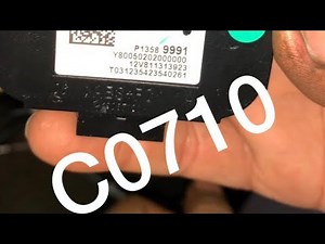 C0710 | C0455 | Steering Angle Sensor | Traction Light | GMC Chevrolet Cadillac