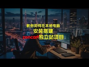 教你如何在本地电脑安装搭建zencart独立站项目