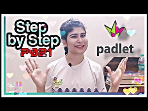 Padlet tutorial for teachers || Padlet detail for students || Usage of padlet step by step