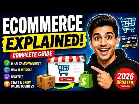 What Is Ecommerce? Complete Guide for Beginners (2026)