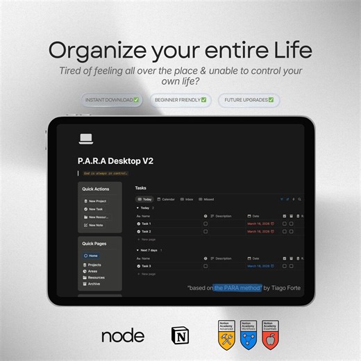 All in One Life Planner Life Organizer 2026 Habit Tracker Project Management Note Taking (digital Download) - Etsy