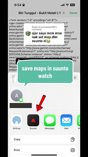 Cara Menyimpan GPX pada SUUNTO RACE S
