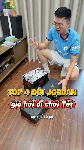 ‼TOP 4 ĐÔI JORDAN GIÁ TỐT 😉 Anh em nên sắm sửa dần cho dịp cuối năm 2025 và TẾT 2026 thôi ạ, tầm này và không rốp rẻnh mua dần, đến tết em hết size không về được thêm hàng mất 🥹 💌Inbox em để e ship ngay trong một nốt nhạc. Hoặc ghé qua 2 cửa hàng của Sneaker Daily tại 48 Hoàng Sâm và 201 Trường Chinh để thử ạ 😗 | Sneaker Daily - Giày Chính Hãng