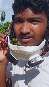 sci-fi Electric face mask | cyberpunk mask | Esp8266 projects |Arduino project #shorts