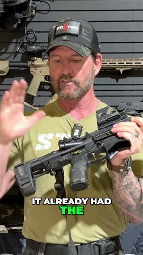 Springfield Armory Saint Edge AR Pistol: Compact Powerhouse! #shorts